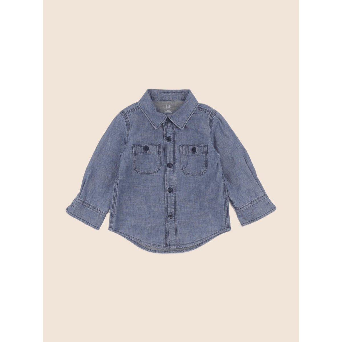 Chemise - Etat satisfaisant bleu, GAP