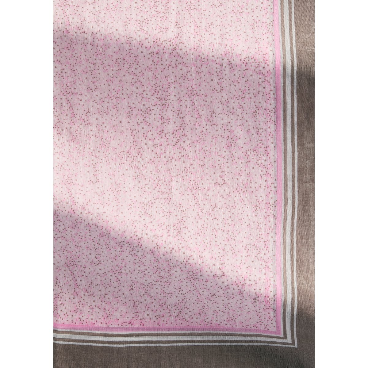 Foulard à l'imprimé allover avec TENCEL™ Lyocell rose, MARC O'POLO