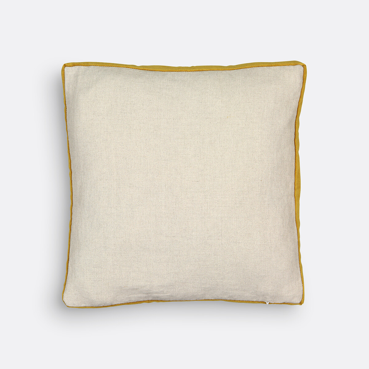 Onega X Velvet Cushion Cover, 40 X 40cm ecru , LA REDOUTE INTERIEURS