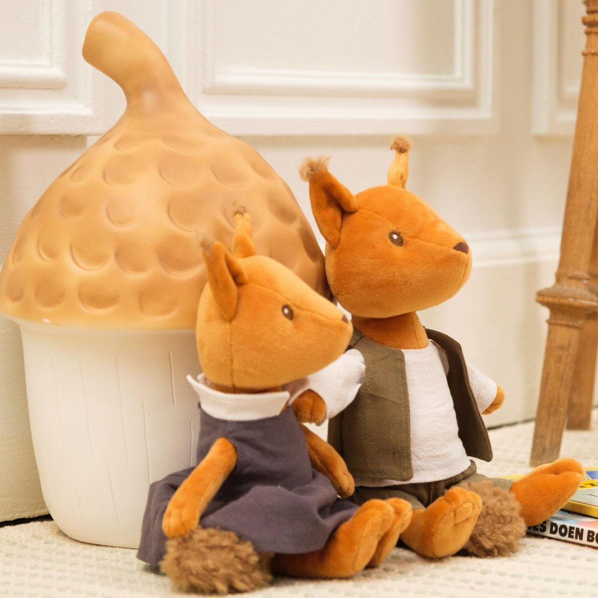 Lampe veilleuse Gland beige, blanc, EGMONT TOYS