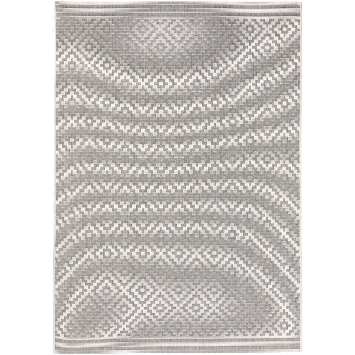 Tapis d'extérieur & intérieur METRO gris, BENUTA