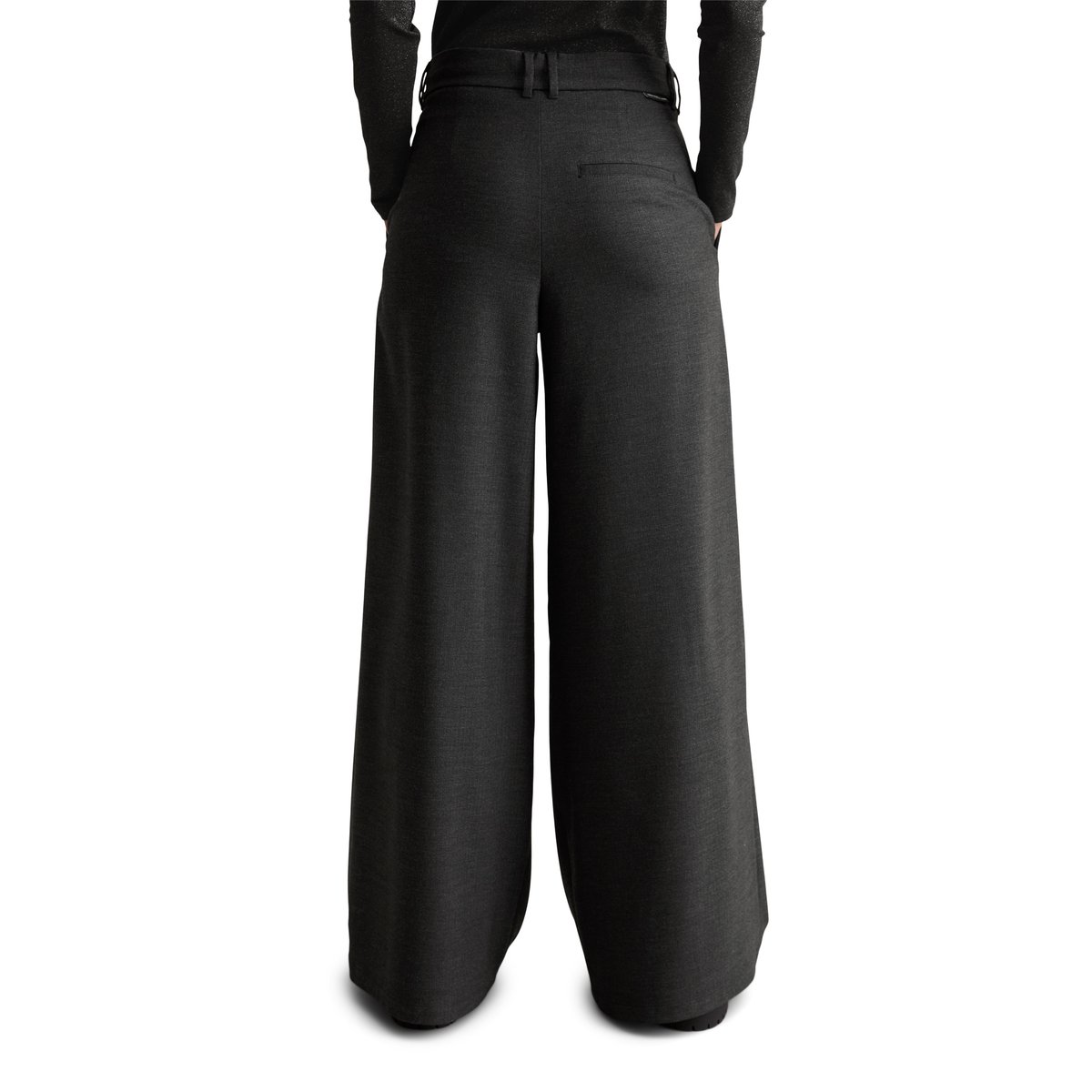 Pantalon de style costume relaxed avec une part de viscose gris, MARC O’POLO DENIM