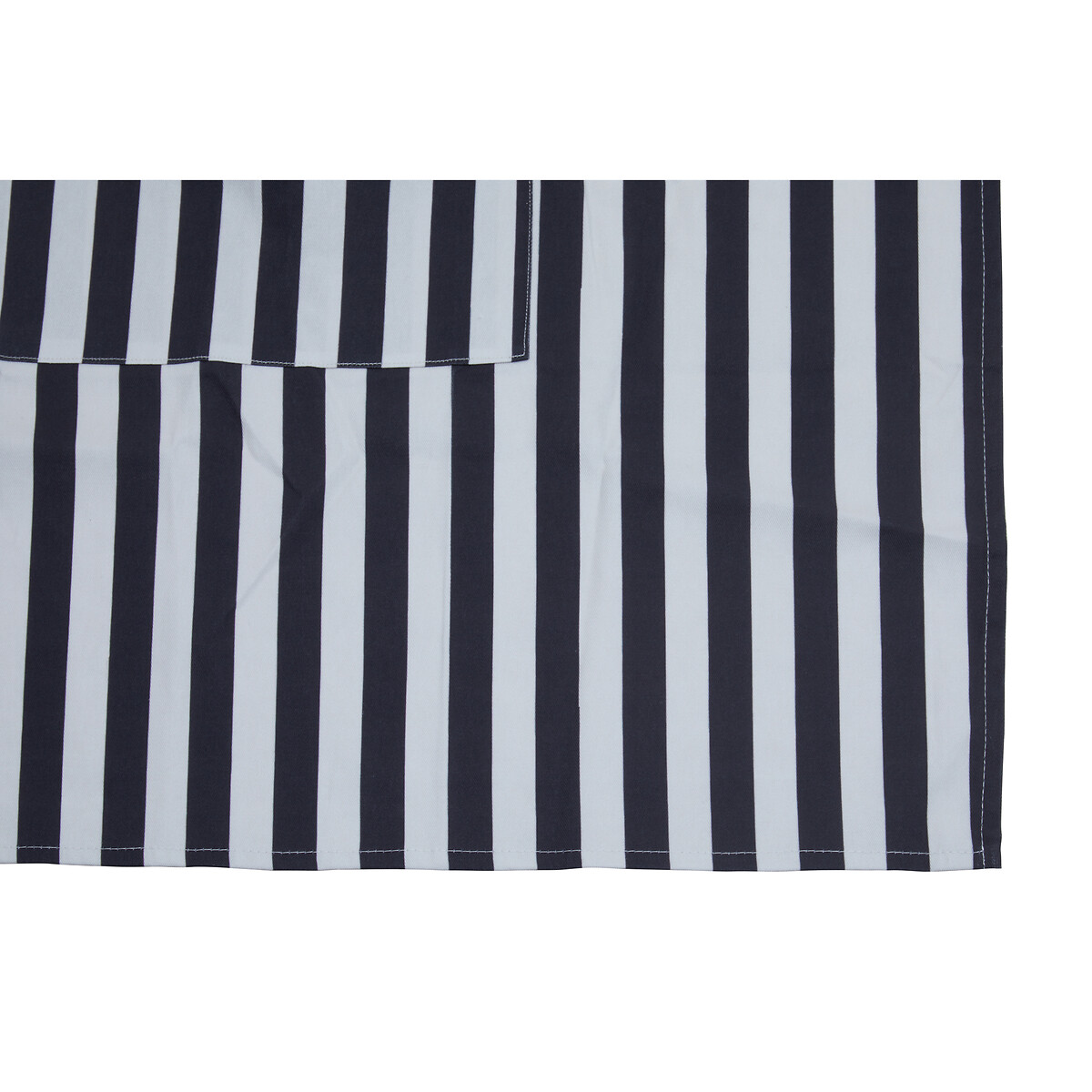 Cotton Apron in Stripe black, SO'HOME