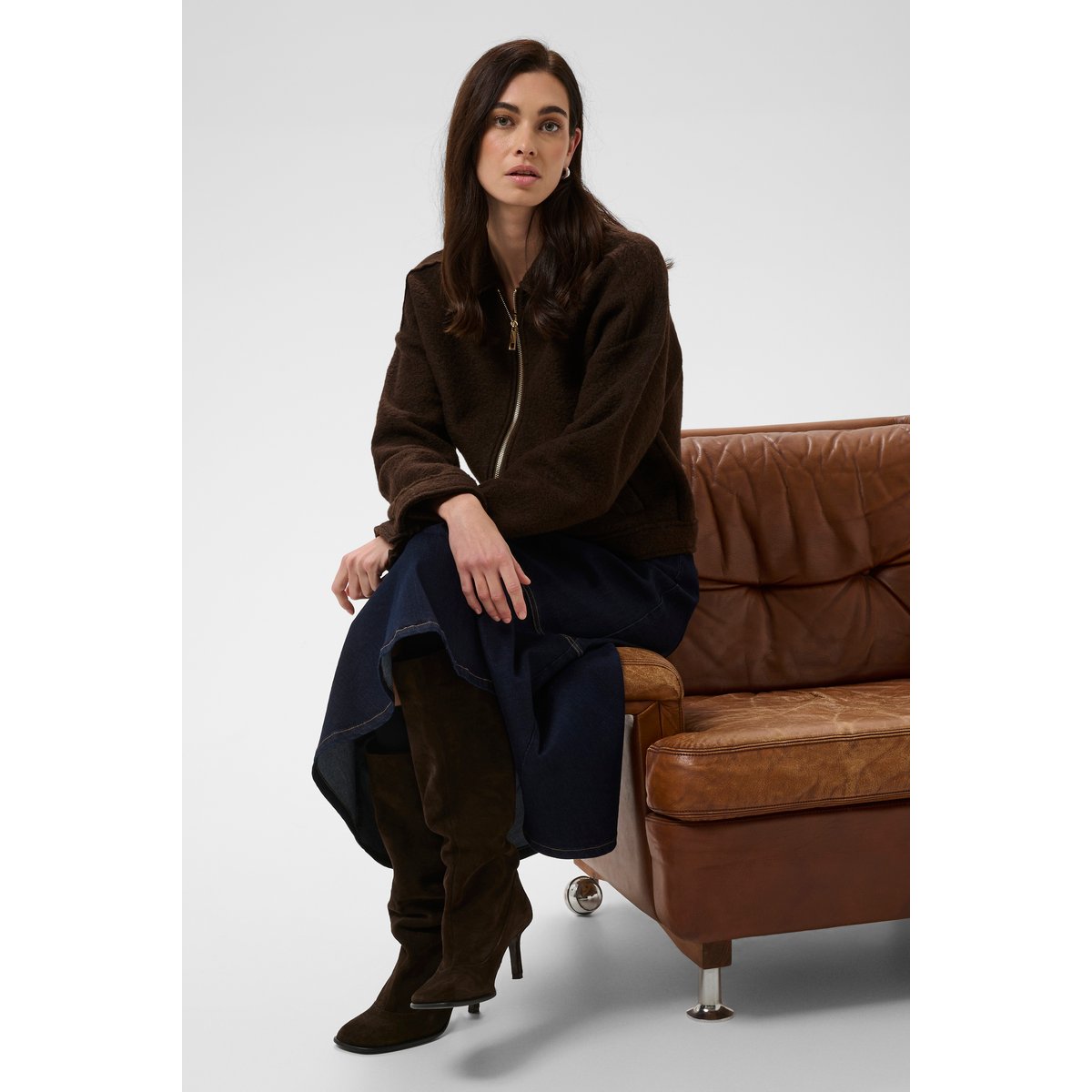 Manteau marron coffee bean, CULTURE