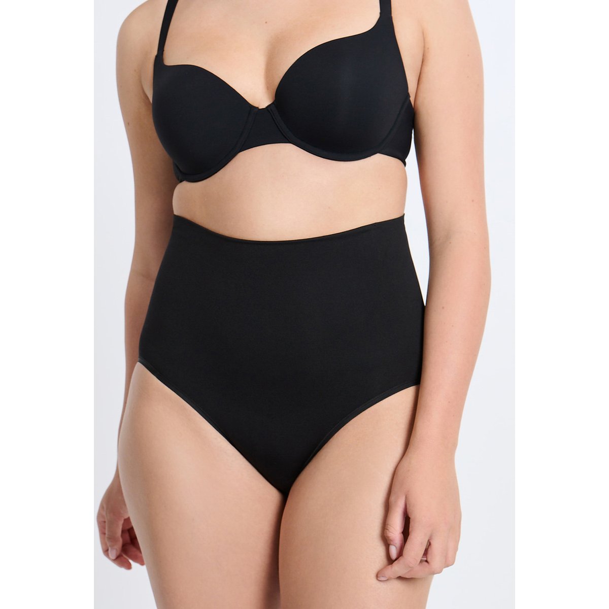 Culotte gainante taille haute - Maintien médium POWER BYETAM noir, ETAM