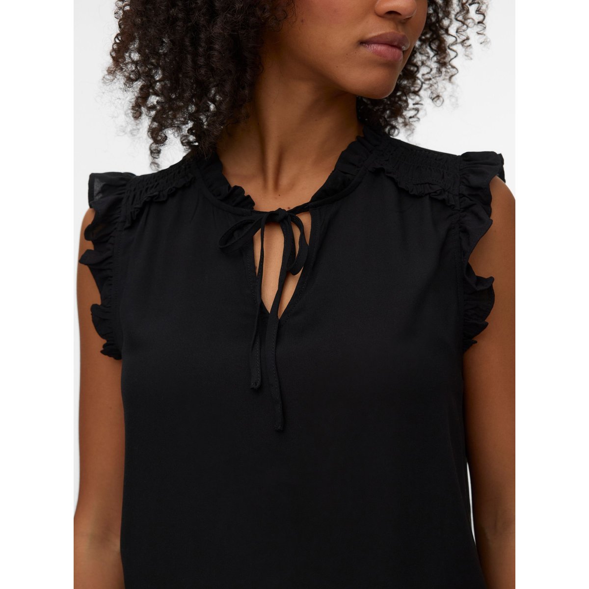 Top noire - black, VERO MODA
