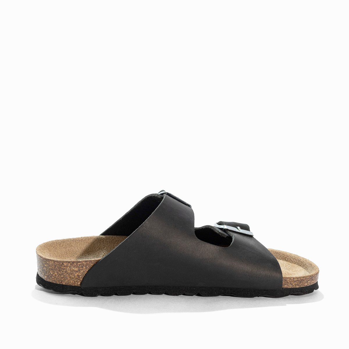 Sandales en cuir ATLAS noir, BAYTON