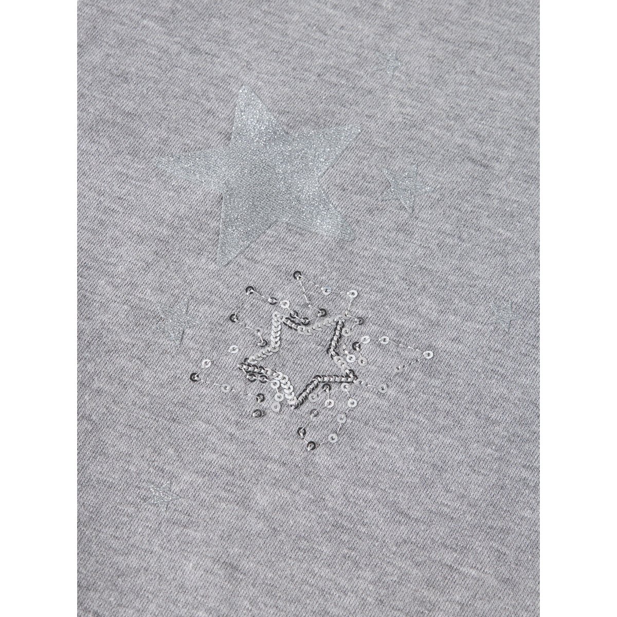 Sweat-Shirt gris - grey melange1, NAME IT
