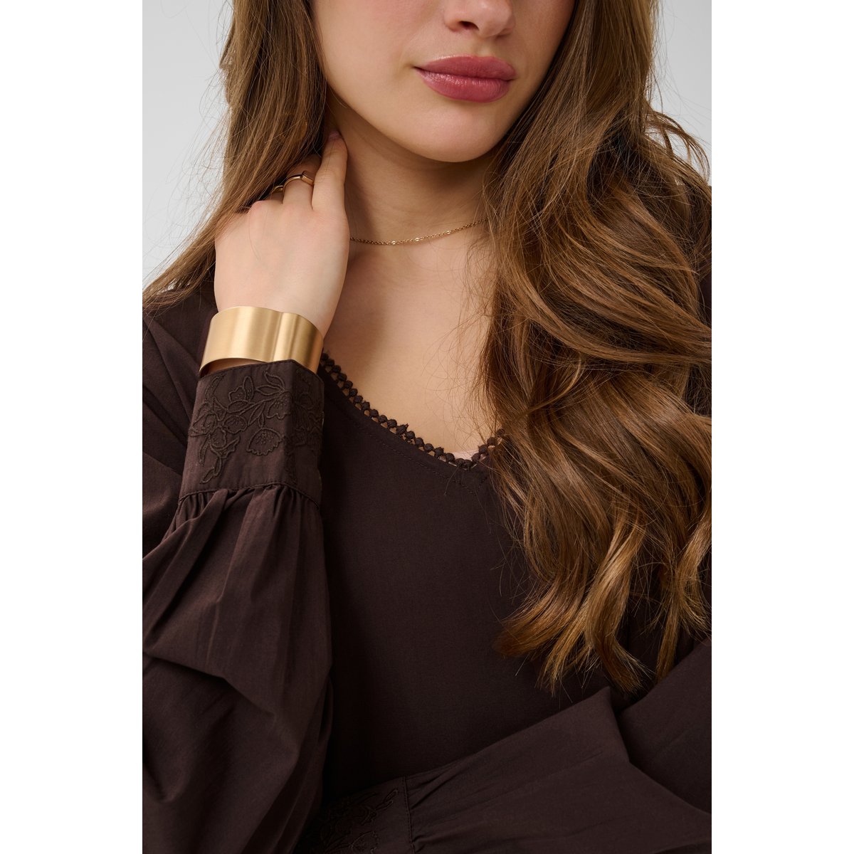 Robe marron java, CREAM