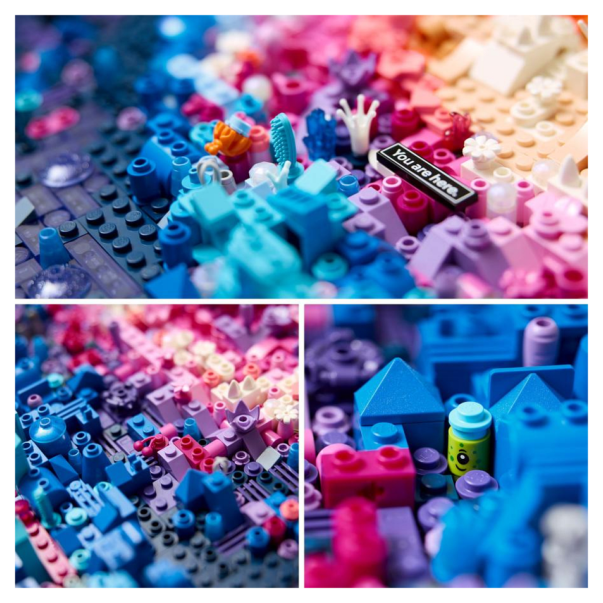 LEGO Art - Créez la Voie lactée en 3D - Kit de décoration artistique 31212 violet, LEGO