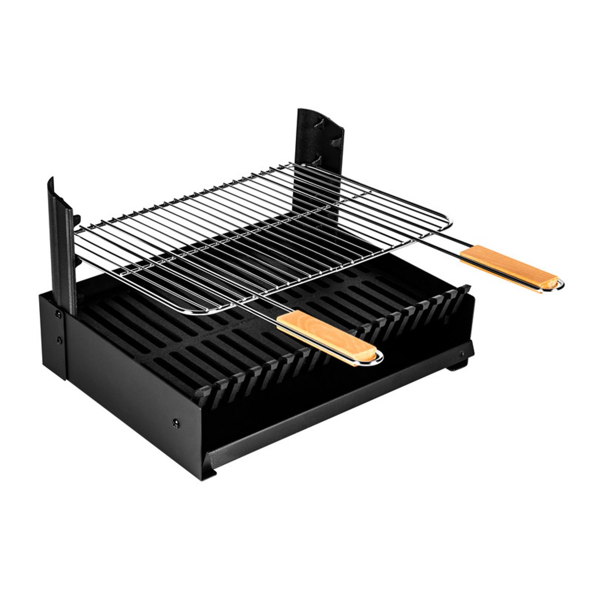 Barbecue au charbon, réglable, Grilloir, GRILLOIR noir, SOMAGIC