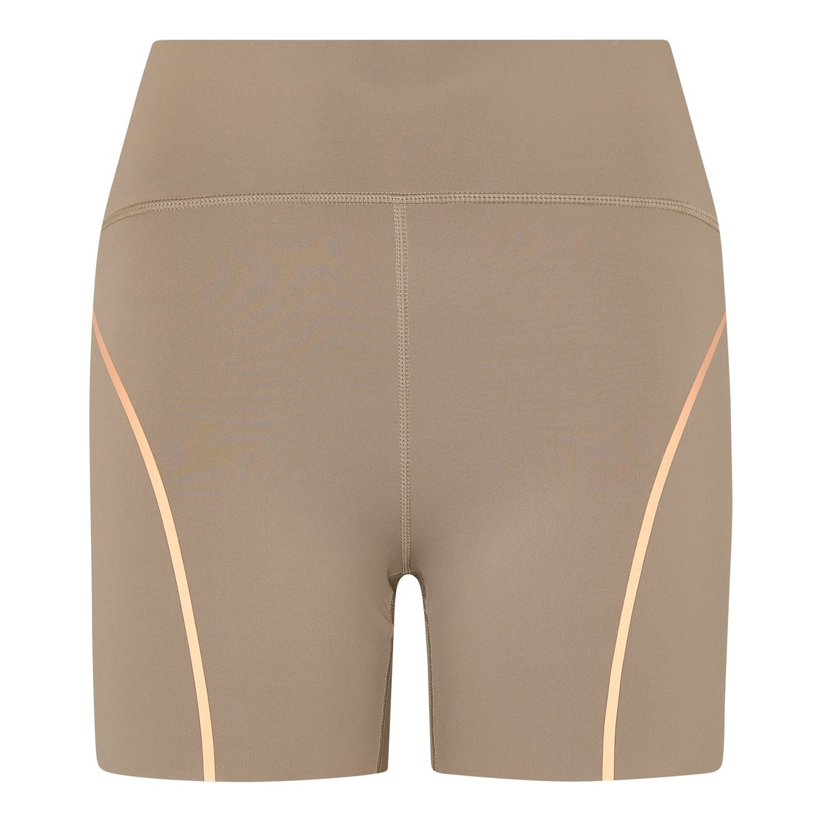Short de sport femme Brone Détails réfléchissants finition thermosoudée taupe, BORN
