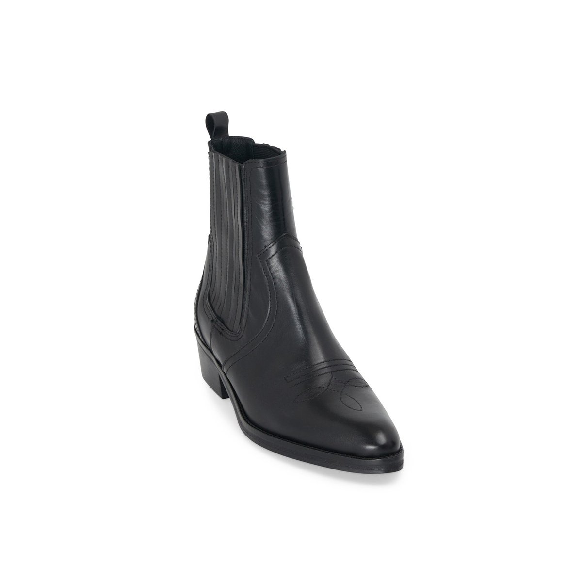 Boots en cuir ALLEGRA noir, MELLOW YELLOW