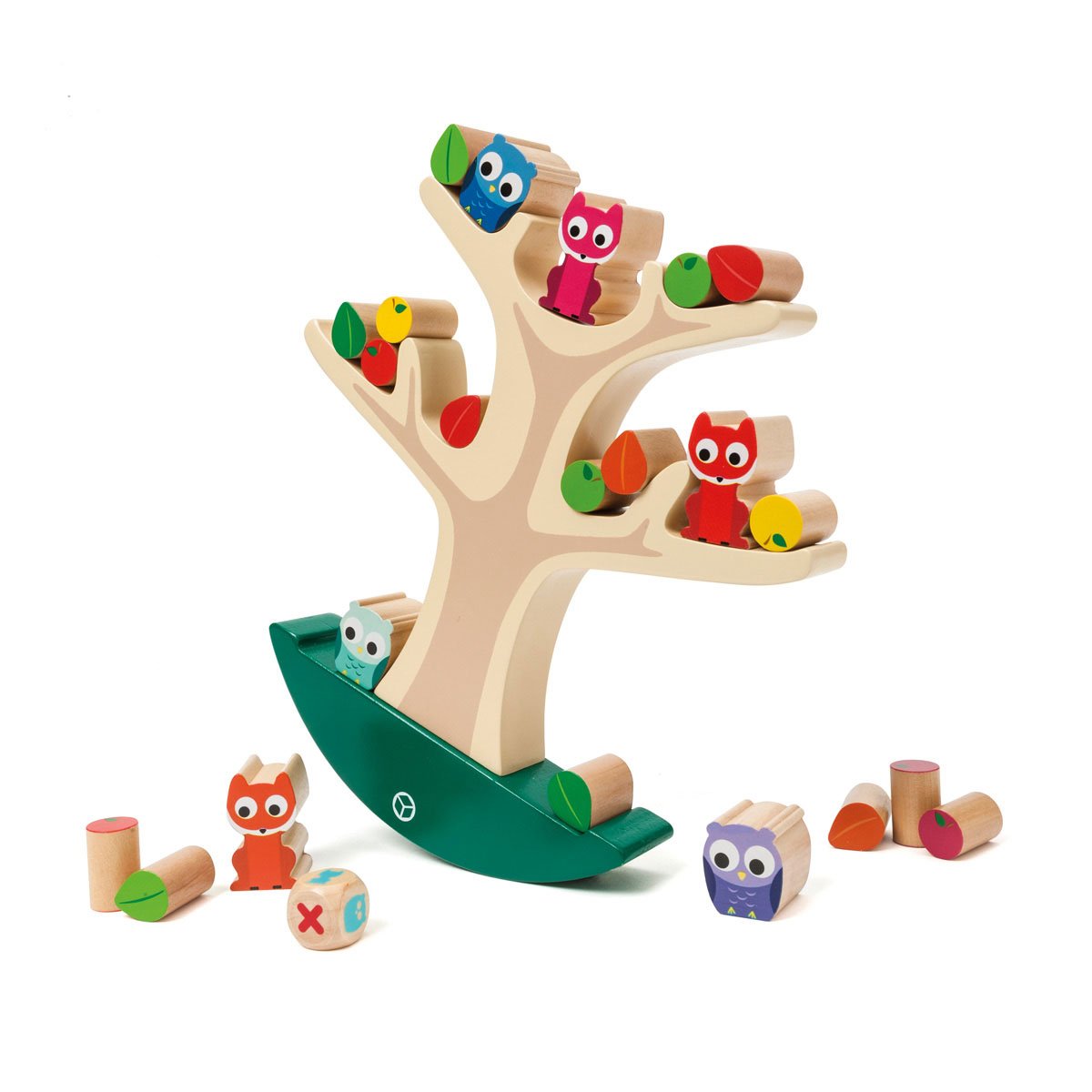 Jeu de société l'arbre d'équilibre Badaboom blanc, OXYBUL