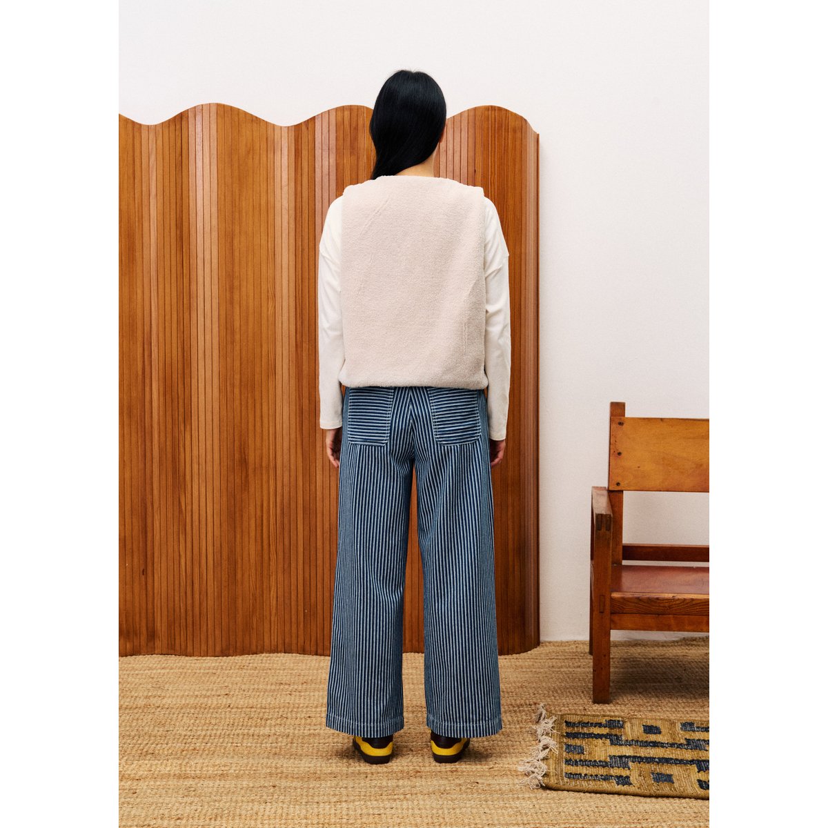Jean en coton BLEUET bleu jean, FRNCH