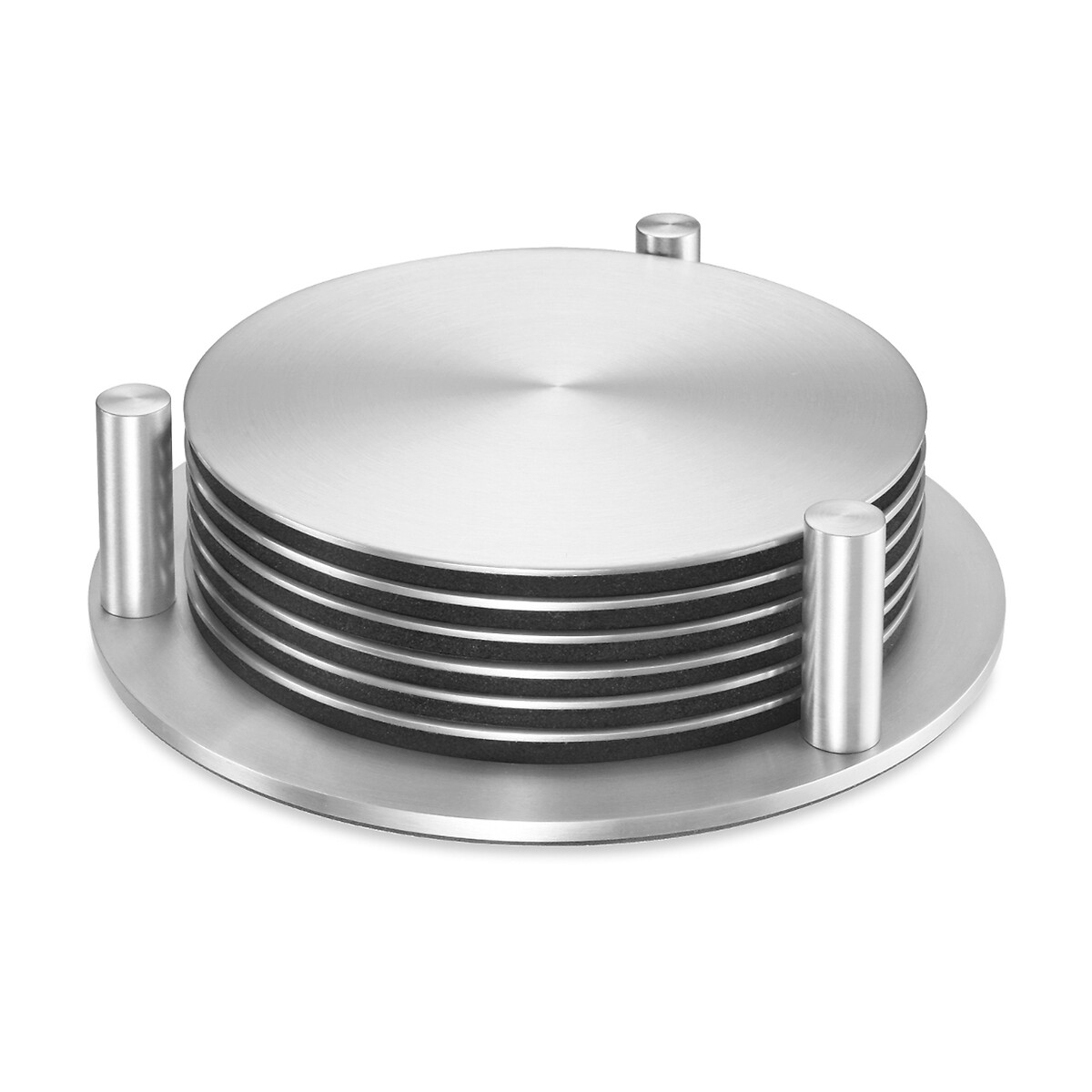 Base para mesa com suporte Regio (conj.6), ZACK inox, ZACK