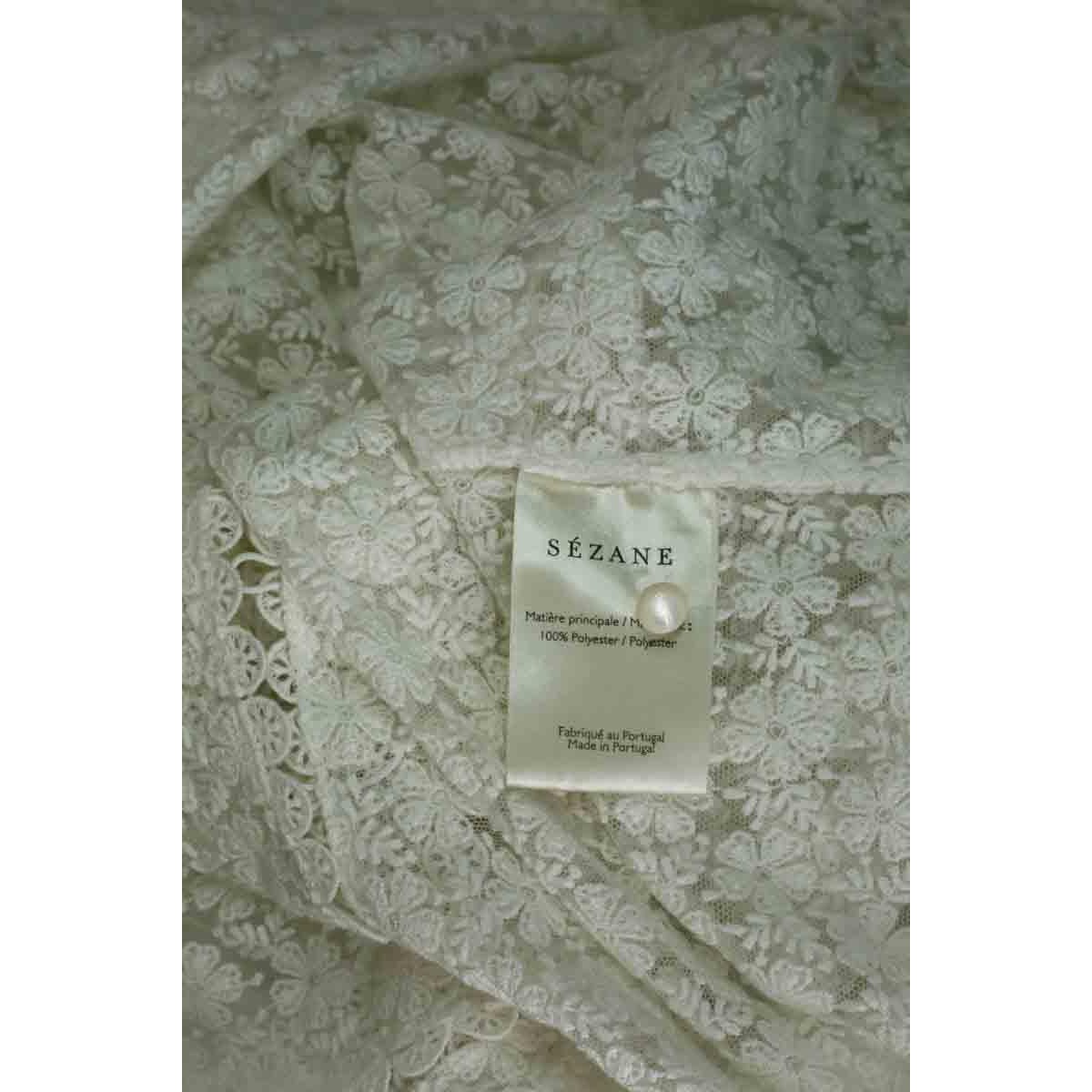 Blouse - Très Bon État blanc, SEZANE