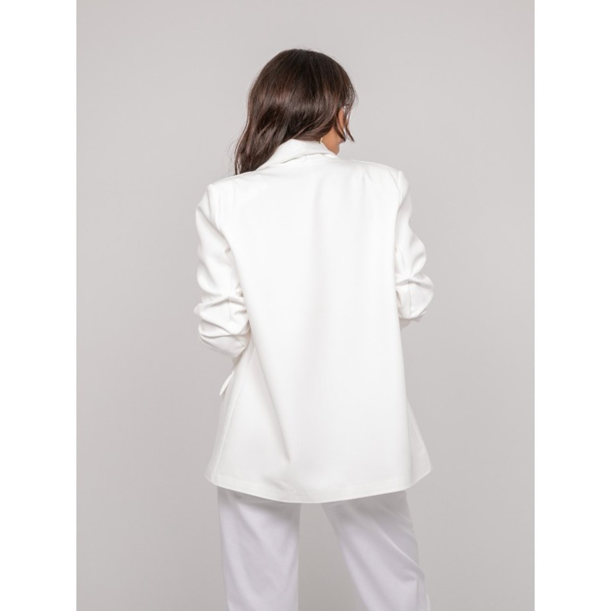 Blazer Ustena blanc, DONA LISA