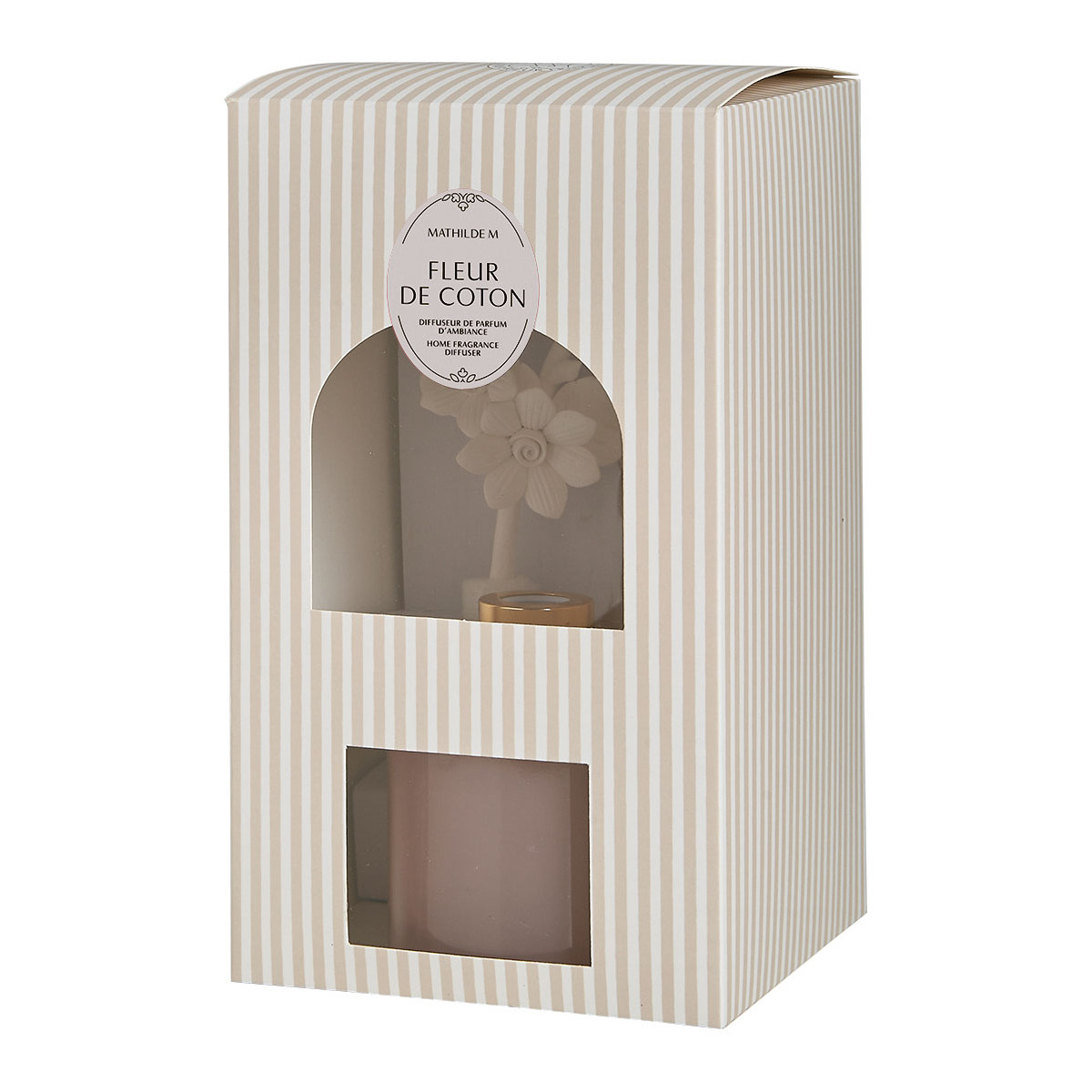 Diffuseur parfum d'ambiance 150 ml - Coton transparent, MATHILDE M
