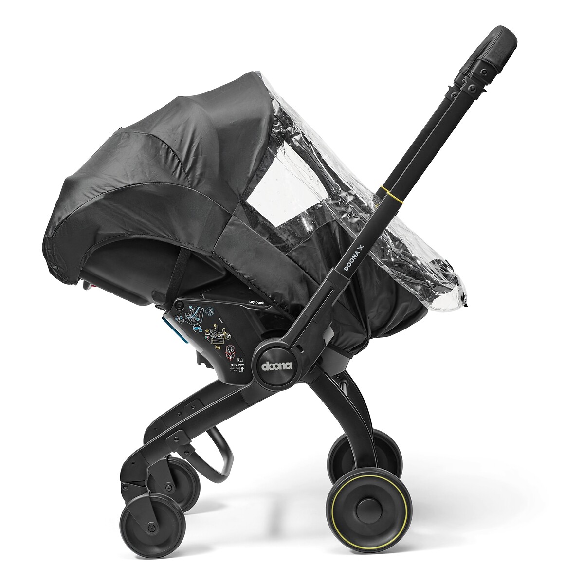 X Rain Cover black, DOONA