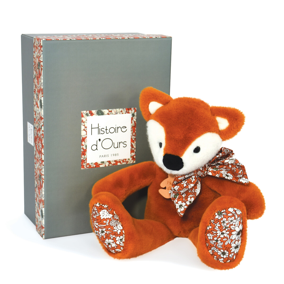 Doudou Renard 25cm orange, HISTOIRE D'OURS