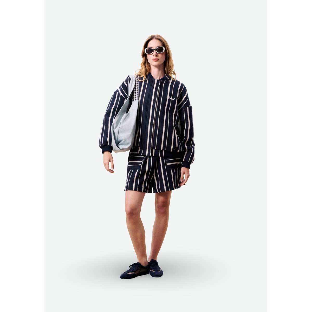 Short JAWS bleu marine, FRNCH