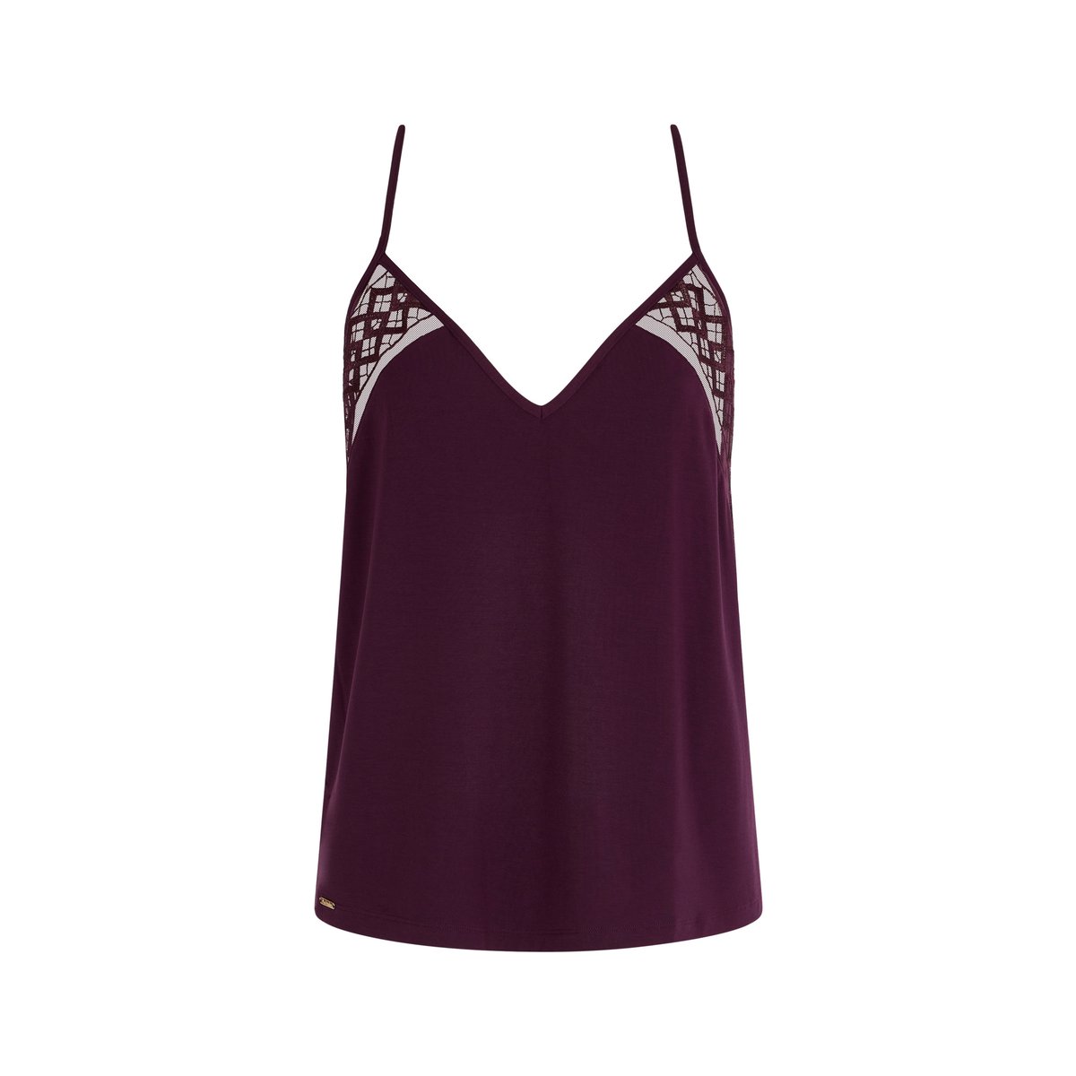 Top a fines bretelles Sweet Obsession deep berry, AUBADE