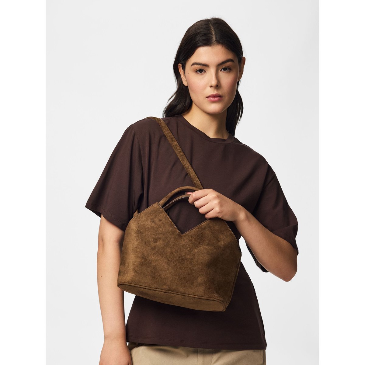 Bag marron - hot fudge1, PIECES