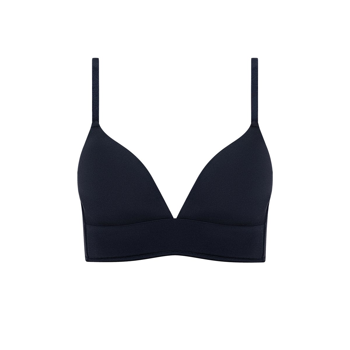 Soutien-gorge triangle préformé sans armatures SIA noir, LISCA