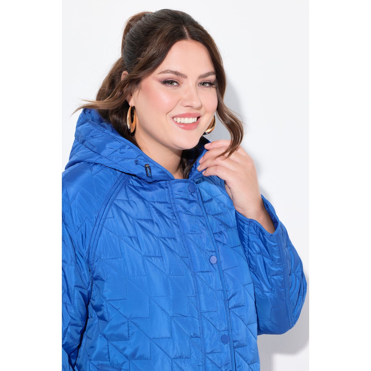 Manteau léger HYPRAR, capuche, déperlant bleu crépuscule, ULLA POPKEN