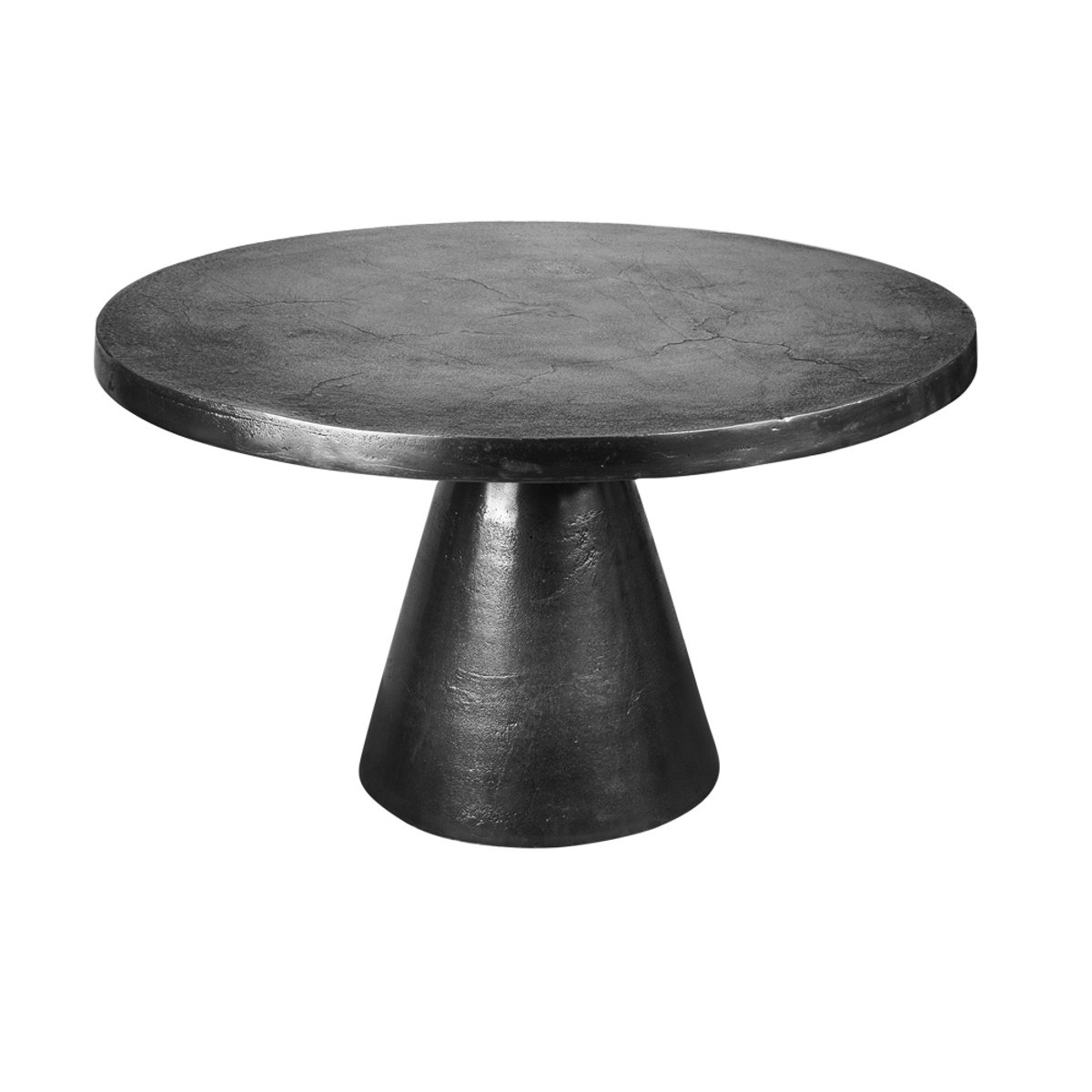 Table ronde Chloé  50x49 cm noir, TABLE PASSION
