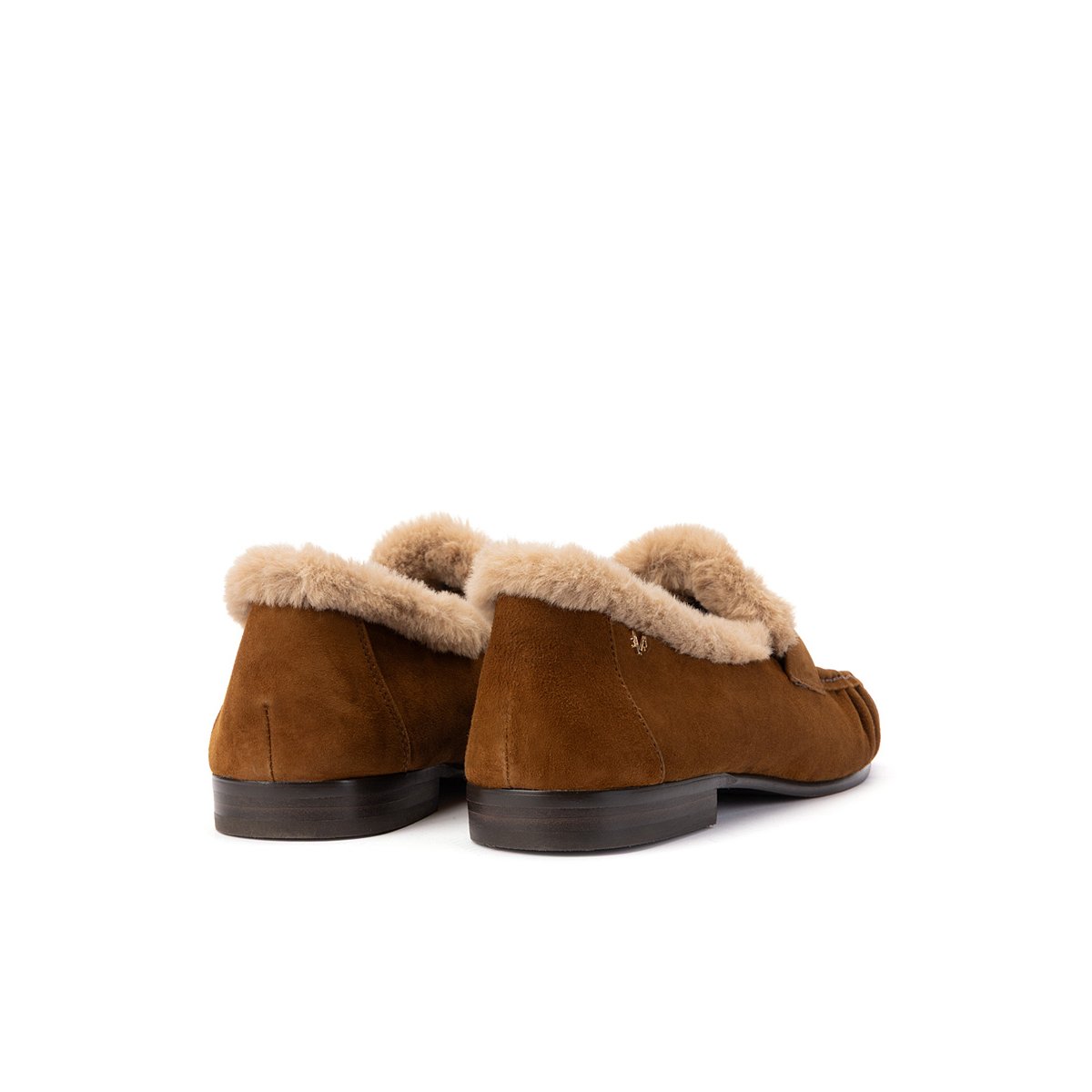 Mocassins cuir Baracchini tabaco, MARTINELLI