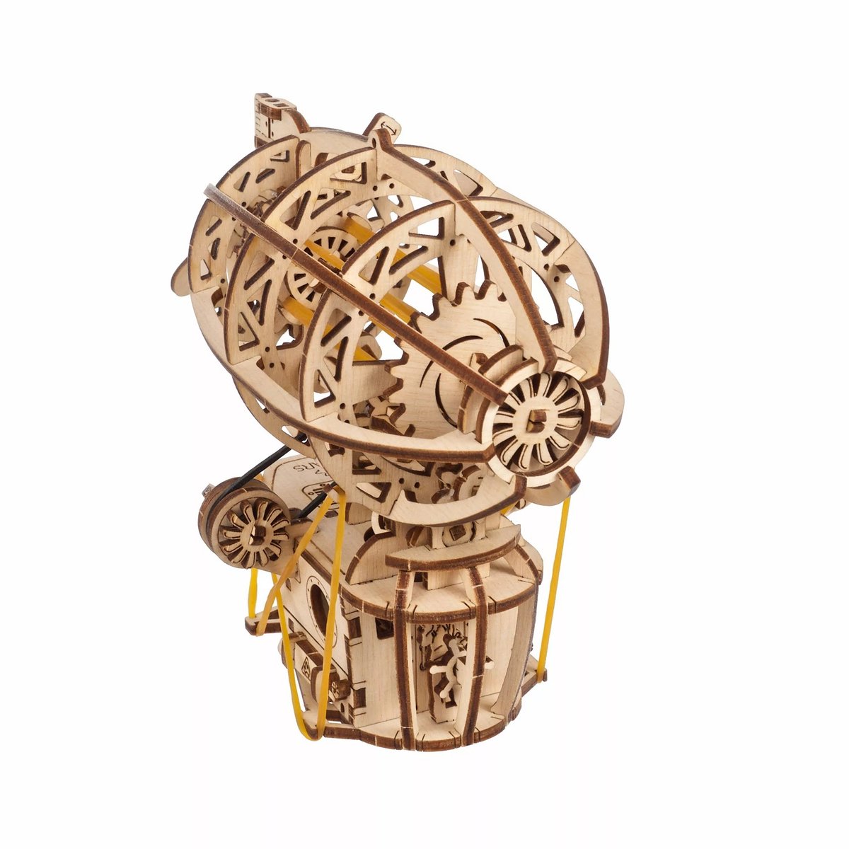 Puzzle 3D Mini Dirigeable Steampunk beige, UGEARS