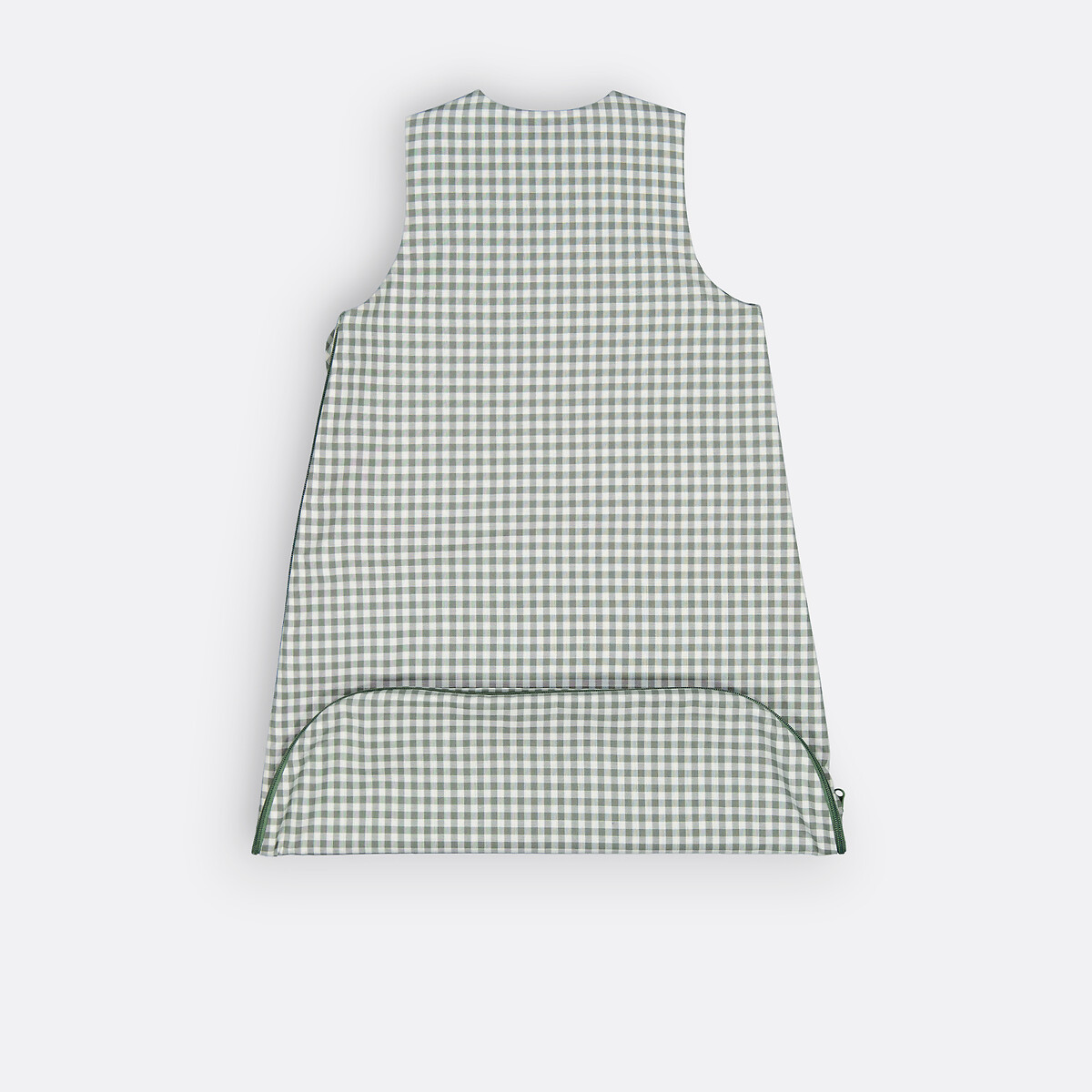 Gigoteuse été en coton, Tiny Vichy vichy vert, LA REDOUTE INTERIEURS