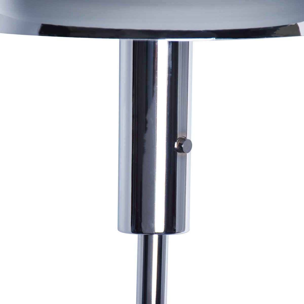 Lampadaire en acier, PRUNELLA gris / argent, INSPIRE