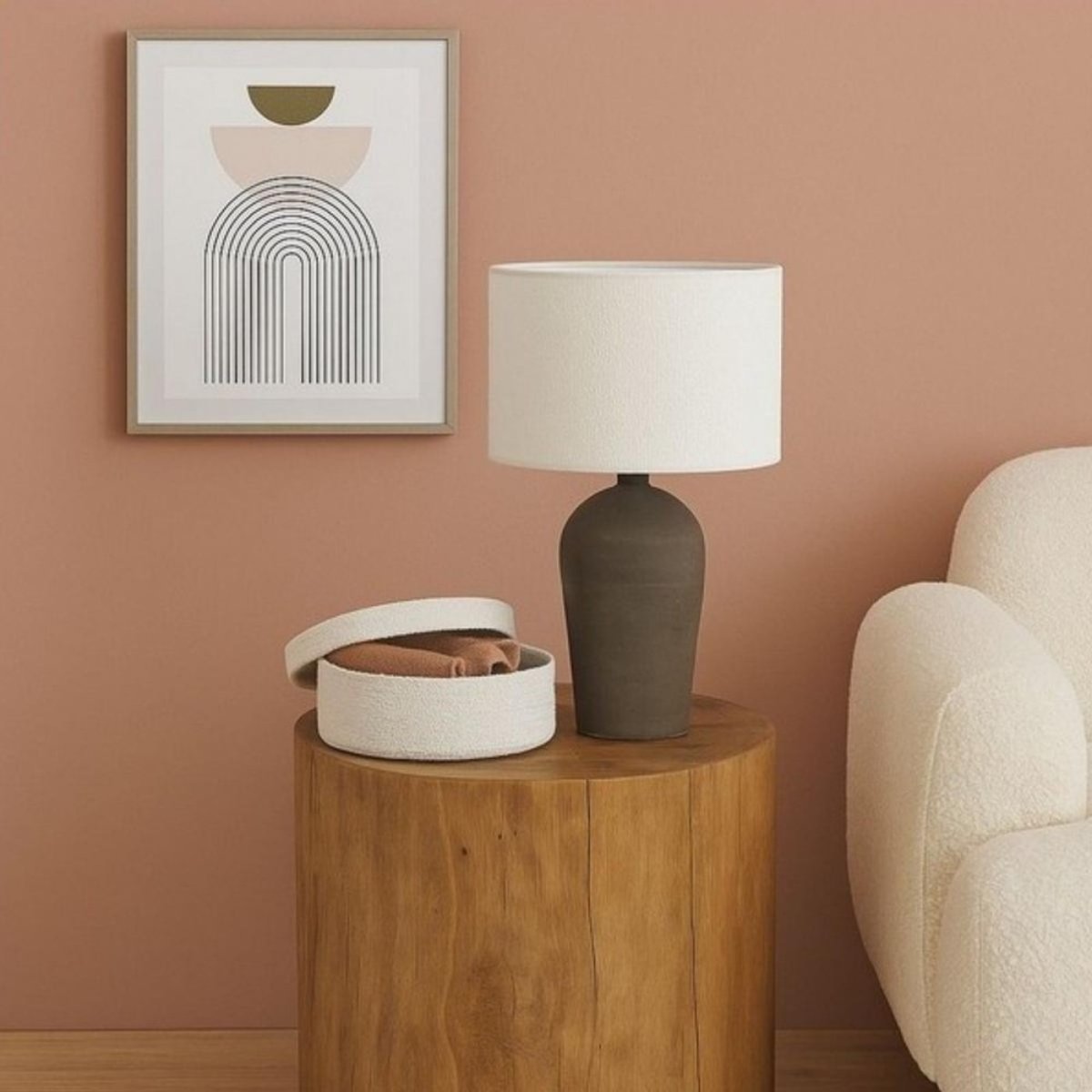 Cadre déco 40x50cm beige, ORNAMI