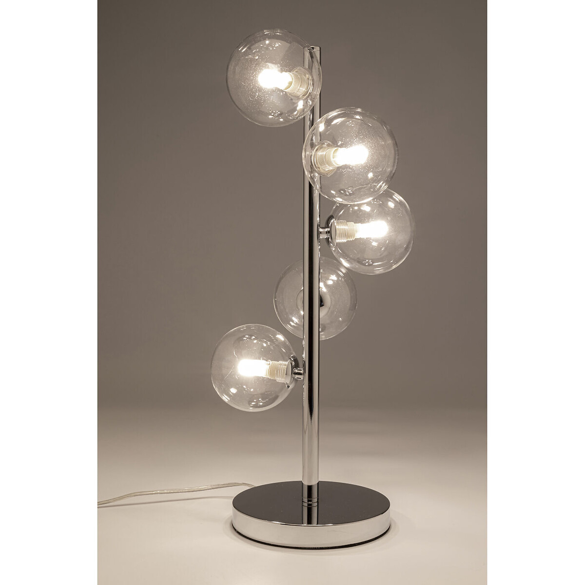 Lampe à poser Scala Balls laiton 54cm argent, KARE DESIGN