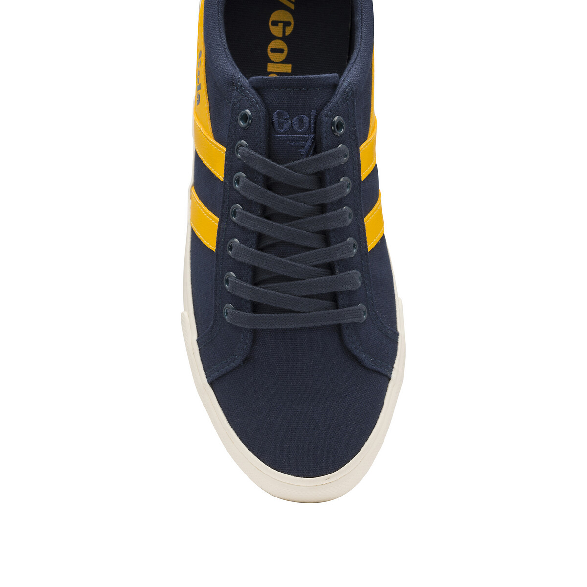 Baskets Varsity bleu marine/jaune, GOLA