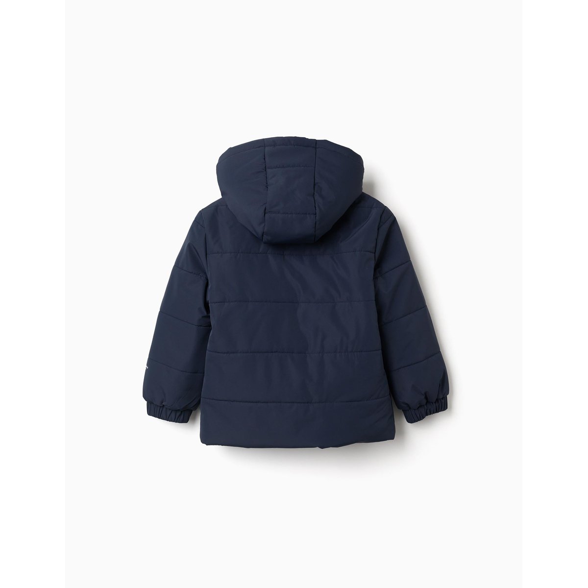 Doudoune avec capuche et doublure en polaire bleu foncé, ZIPPY