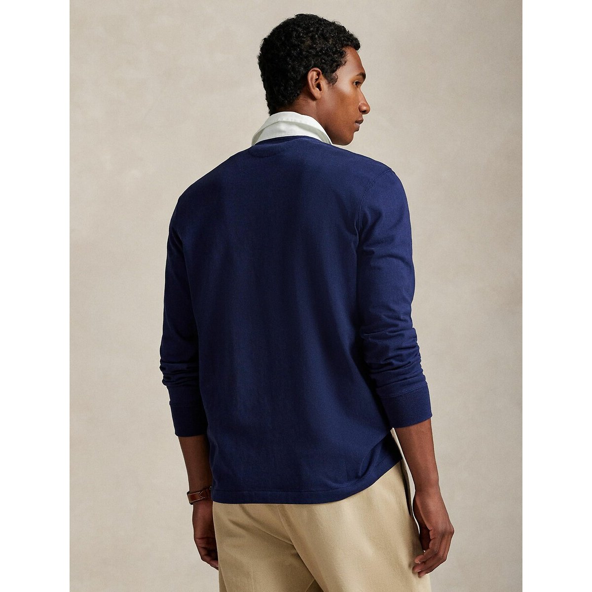 Emblematic Rugby Shirt navy blue, POLO RALPH LAUREN