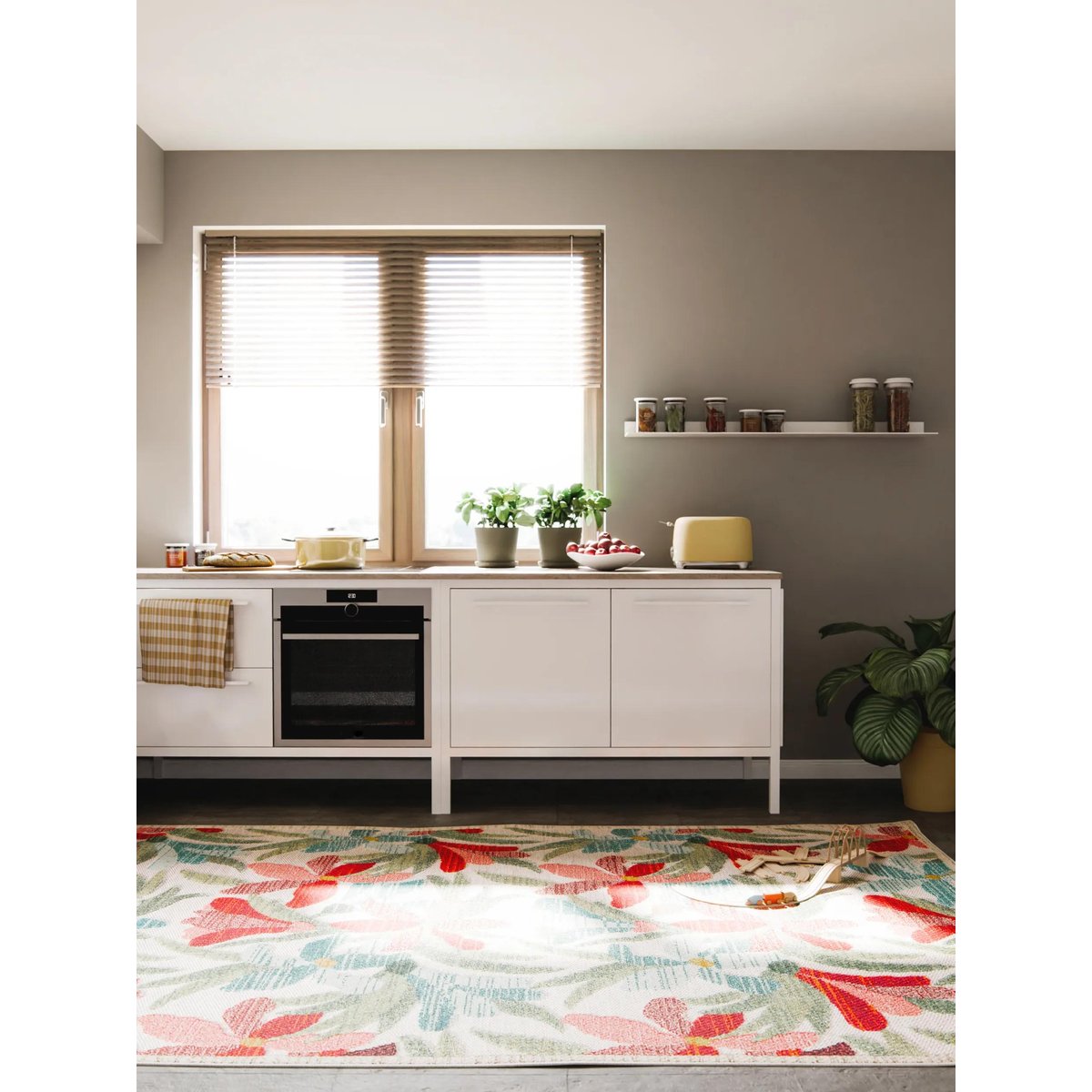 Tapis d'extérieur & intérieur NOELIA multicouleur, BENUTA