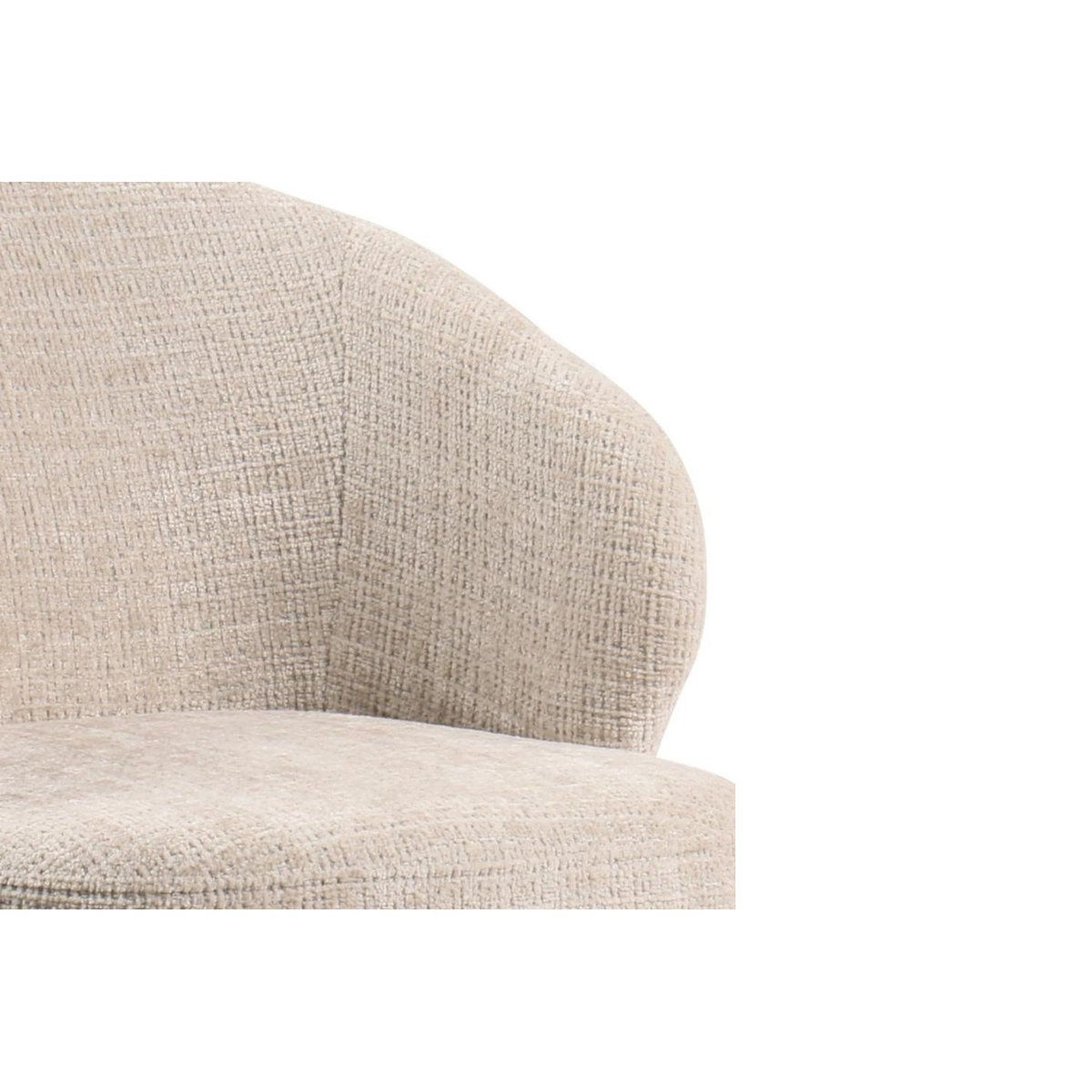 Chaises en tissu beige et pieds chêne fumé (lot de 2) - YUNA beige, HELLIN, DEPUIS 1862