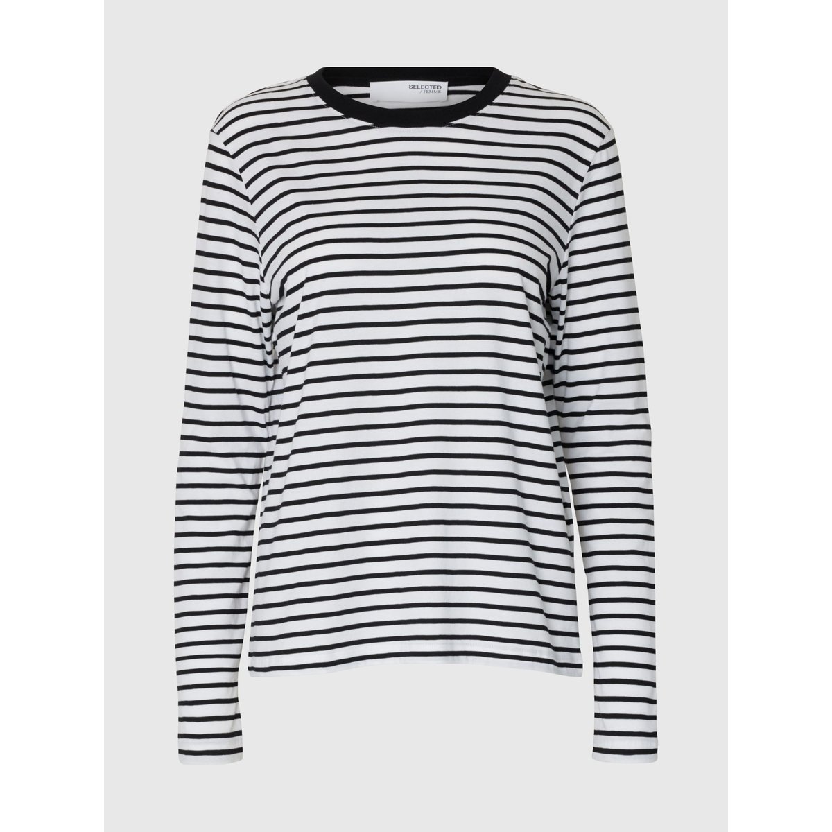 T-Shirt À Manches Longues noir - black, SELECTED