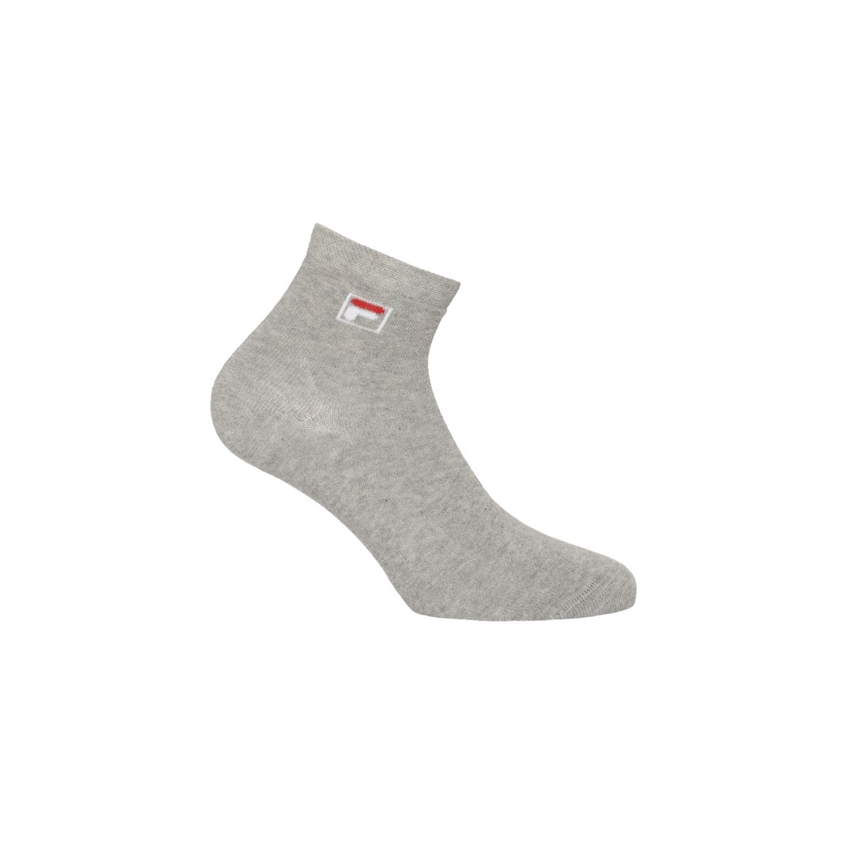 Lot De 6 Chaussettes Quarter blanc/noir/gris clair, FILA