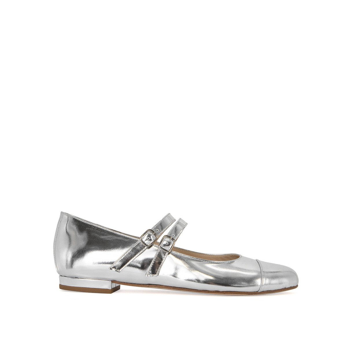 Ballerines MEREDITH miroir argent, FINSBURY