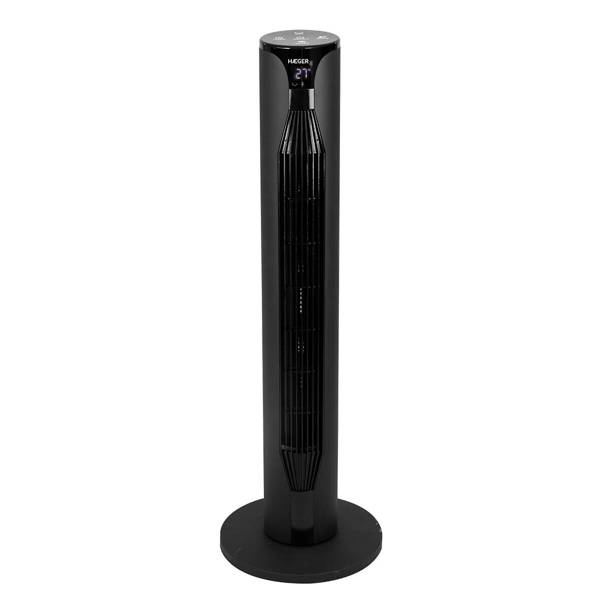 Ventoinha de torre Elite Tower, HAEGER preto , HAEGER