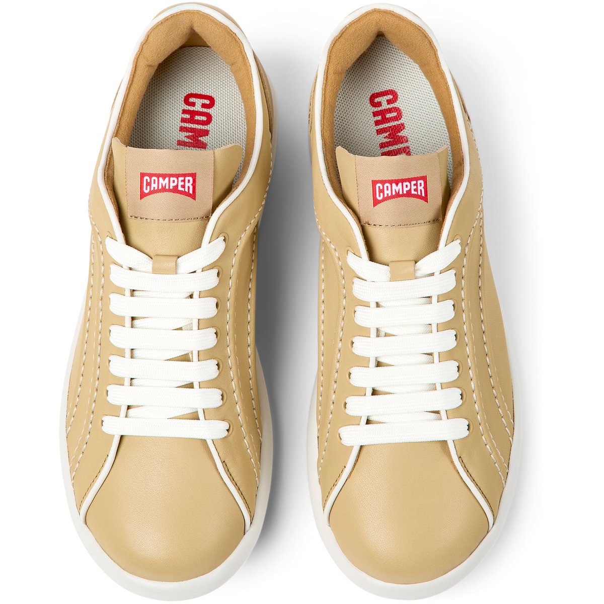 Baskets Pelotas XLF beige, CAMPER