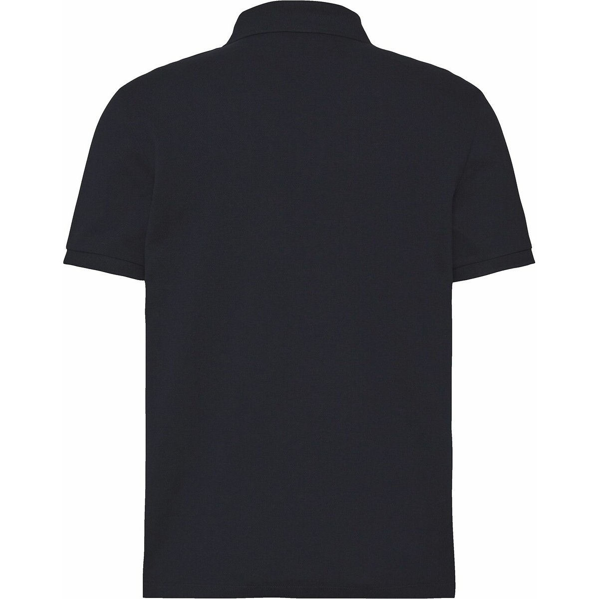 Cotton Pique Polo Shirt with Short Sleeves navy, CALVIN KLEIN JEANS