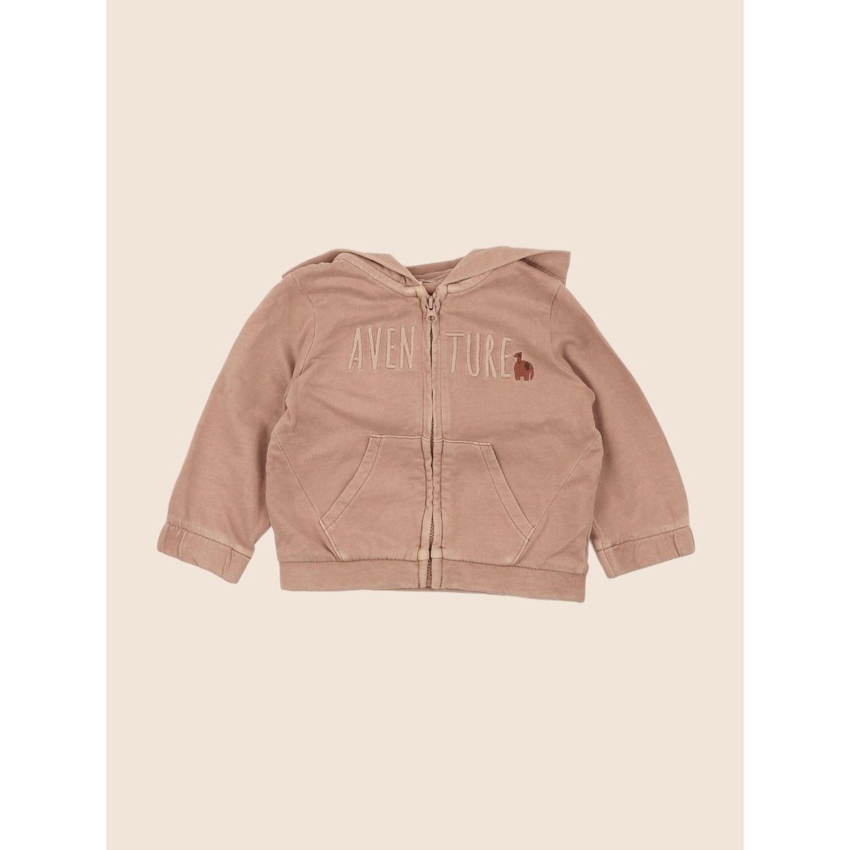 Sweat - Bon état beige, VERTBAUDET