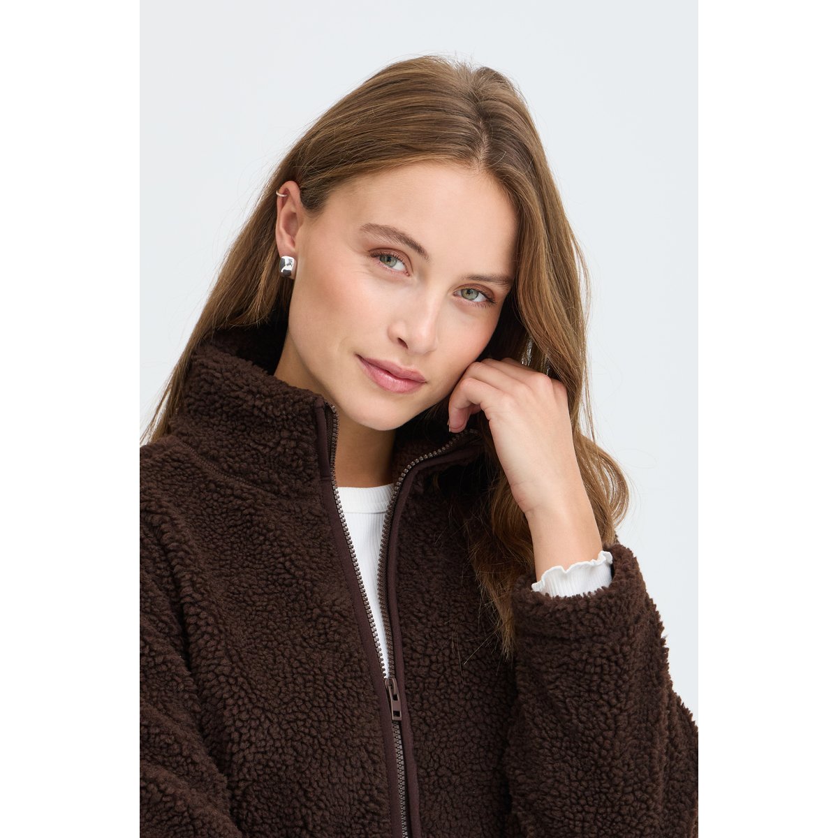 Veste d'extérieur marron java, B.YOUNG